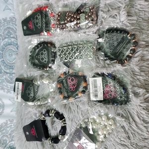 Lot of 10 brand new Paparazzi bracelets.